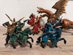 Efteling Raveleijn Ruiters & Draconicon (Compleet), Verzenden, Gebruikt, Beeldje of Poppetje