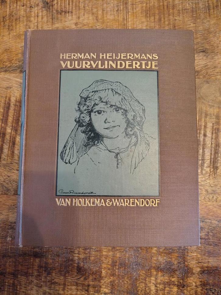Herman Heijermans - Vuurvlindertje - Van Holkema & Warendorf, Antiek en Kunst, Antiek | Boeken en Bijbels, Ophalen of Verzenden