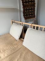 IKEA bed Björksnäs, Huis en Inrichting, Tweepersoons, Ophalen of Verzenden, Zo goed als nieuw, 160 cm