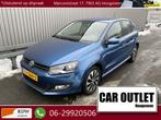 Volkswagen Polo 1.0 BlueMotion Edition 5 Deurs, A/C, CC, PDC, Auto's, Volkswagen, Voorwielaandrijving, Stof, Blauw, Origineel Nederlands