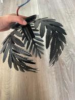 Plafondlamp zwart 24cm Botanica / Blad / Bloem, Huis en Inrichting, Lampen | Plafondlampen, Ophalen of Verzenden, Zo goed als nieuw