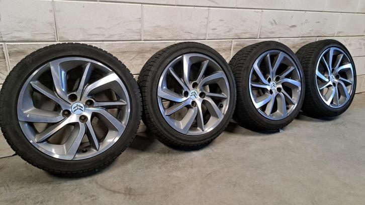 Bi-color lichtmetalen velgen Citroen C3 DS3 207 205/45/17, Auto-onderdelen, Banden en Velgen, Banden en Velgen, Zomerbanden, 17 inch