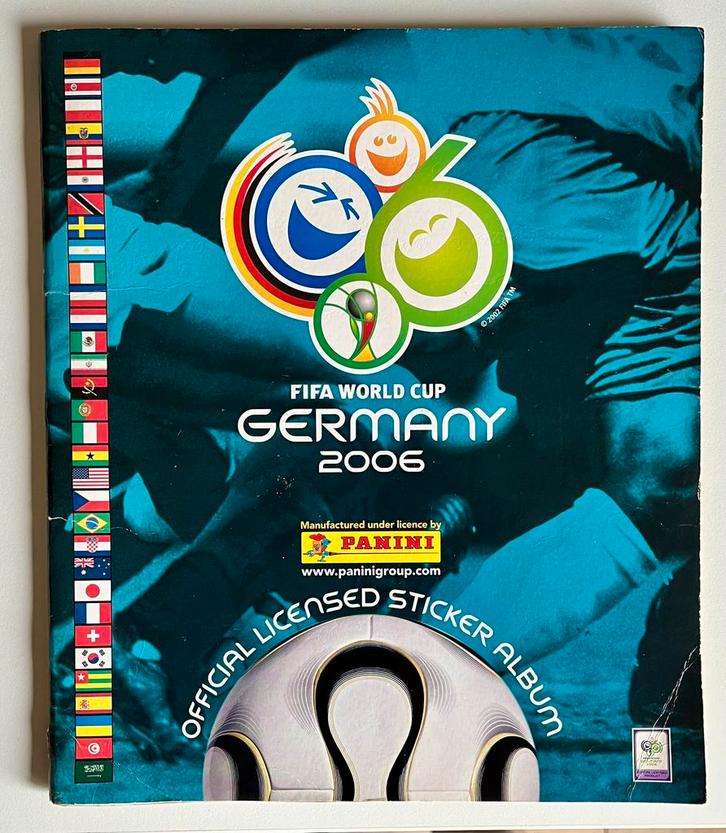 Panini Album WL Germany 2006 - Compleet, Hobby en Vrije tijd, Stickers en Plaatjes, Zo goed als nieuw, Meerdere stickers, Ophalen of Verzenden