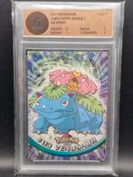 Venusaur 1999 topps Series 1 #3 woetoe grading 6 exc-mt, Verzenden, Zo goed als nieuw, Losse kaart