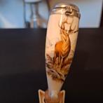 Vintage Org. Porc.Pijppekop,Hert/Planten motief.Duits ongebr, Antiek en Kunst, Ophalen of Verzenden