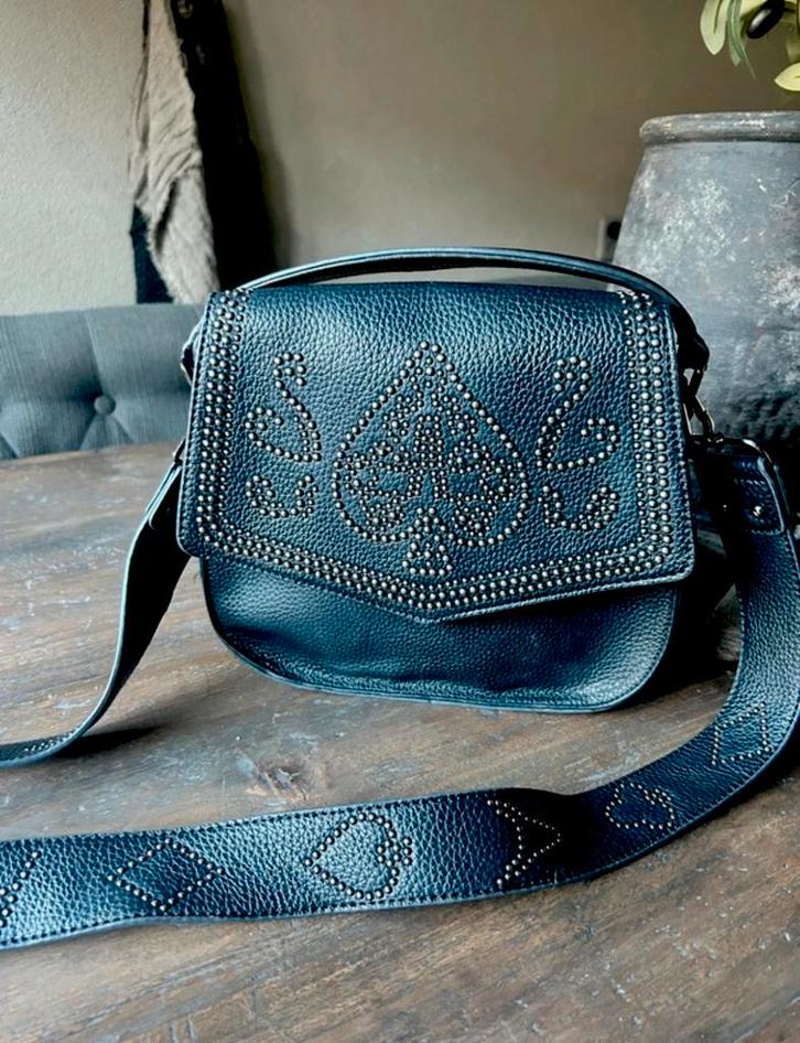 Alix the Label Tas - Stijlvol en praktisch!, Sieraden, Tassen en Uiterlijk, Tassen | Damestassen, Zo goed als nieuw, Handtas, Zwart
