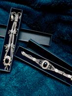 Victoriaanse zilveren Niello armband en halsketting., Ophalen of Verzenden, Zilver, Armband
