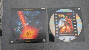 Laserdisc films 2 zeldzame exemplaren o.a. Startrek beschikbaar voor biedingen