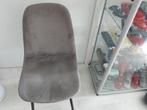 2x stoel kleur grijs, Ophalen of Verzenden, Zo goed als nieuw, Eén, Stof