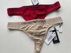 Set emporio Armani thong XL, Kleding | Heren, Ondergoed, Ophalen of Verzenden, Overige kleuren, Emporio Armani, Slip