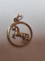 Gouden hanger paard, Verzenden, Zo goed als nieuw