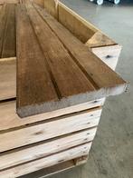 Bankirai houten planken - 80 tot 110 cm, Ophalen, Gebruikt, Planken, Hardhout