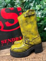 Nieuwe stoere vintage biker boots van Sendra maat 39