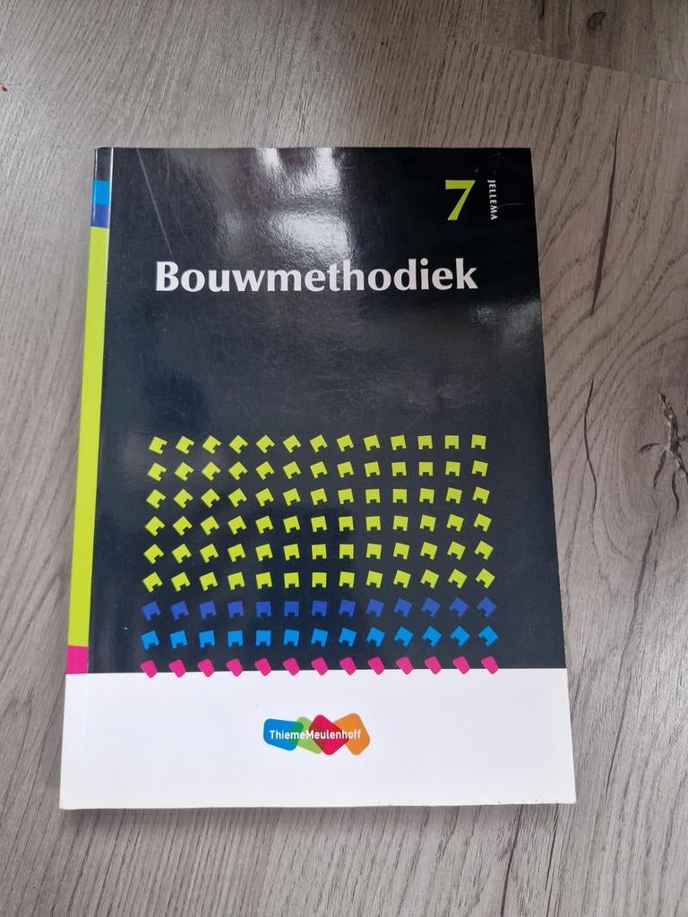 Bouwmethodiek - Jellema 7 - Thieme Meulenhoff, Jellema, Zo goed als nieuw, Beta, HBO