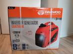 Daewoo GDA2500iS Benzine Inverter Generator NIEUW in doos, Doe-het-zelf en Verbouw, Aggregaten, Ophalen, Benzine, Nieuw, Geluidgedempt