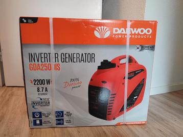 Daewoo GDA2500iS Benzine Inverter Generator NIEUW in doos beschikbaar voor biedingen
