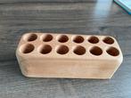 Houten organizer voor opbergen van verftubes, flesjes (KWF), Hobby en Vrije tijd, Schilderen, Ophalen of Verzenden, Zo goed als nieuw