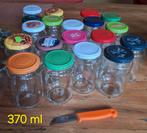 Glazen potjes voor jam, inmaken of wecken., Ophalen, Zo goed als nieuw, Glas, Pot, Bus of Blik