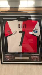 Gesigneerd Feyenoord 2016-2017 shirt Dirk Kuyt, ingelijst, Ophalen of Verzenden, Zo goed als nieuw, Feyenoord, Shirt