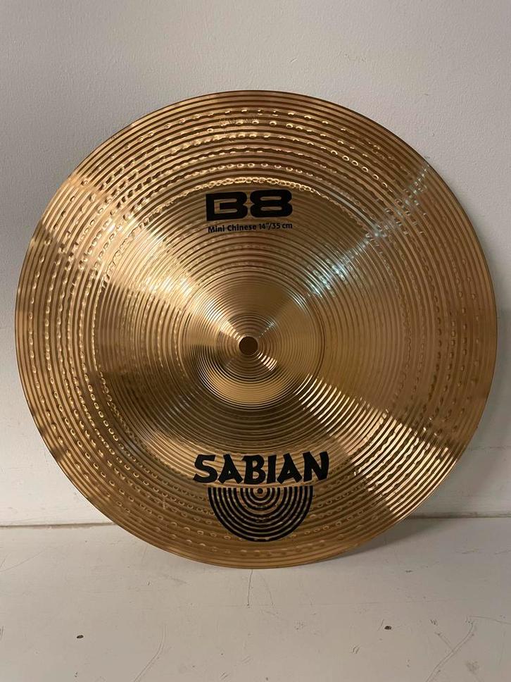 Sabian B8 Mini Chinese 14 inch Bekken, Muziek en Instrumenten, Drumstellen en Slagwerk, Gebruikt, Overige merken, Ophalen of Verzenden
