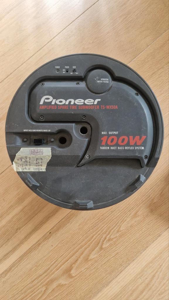 Pioneer TS-WX50A Subwoofer - Reservewiel model, Auto diversen, Autospeakers, Ophalen of Verzenden