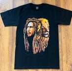 Zwart T-shirt Bob Marley - mt L - Nieuw, Ophalen of Verzenden, Zo goed als nieuw, Maat 52/54 (L), Zwart