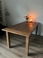 Teak houten tafel, Huis en Inrichting, Tafels | Eettafels, Ophalen, Gebruikt, Teakhout, 50 tot 100 cm