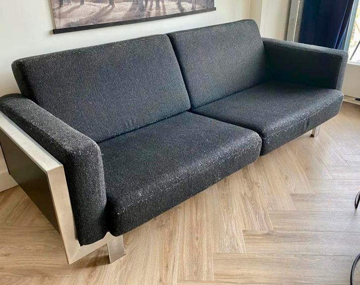 Harvink bank t.e.a.b., Huis en Inrichting, Banken | Bankstellen, Gebruikt, Rechte bank, Tweepersoons, 200 tot 250 cm, 75 tot 100 cm