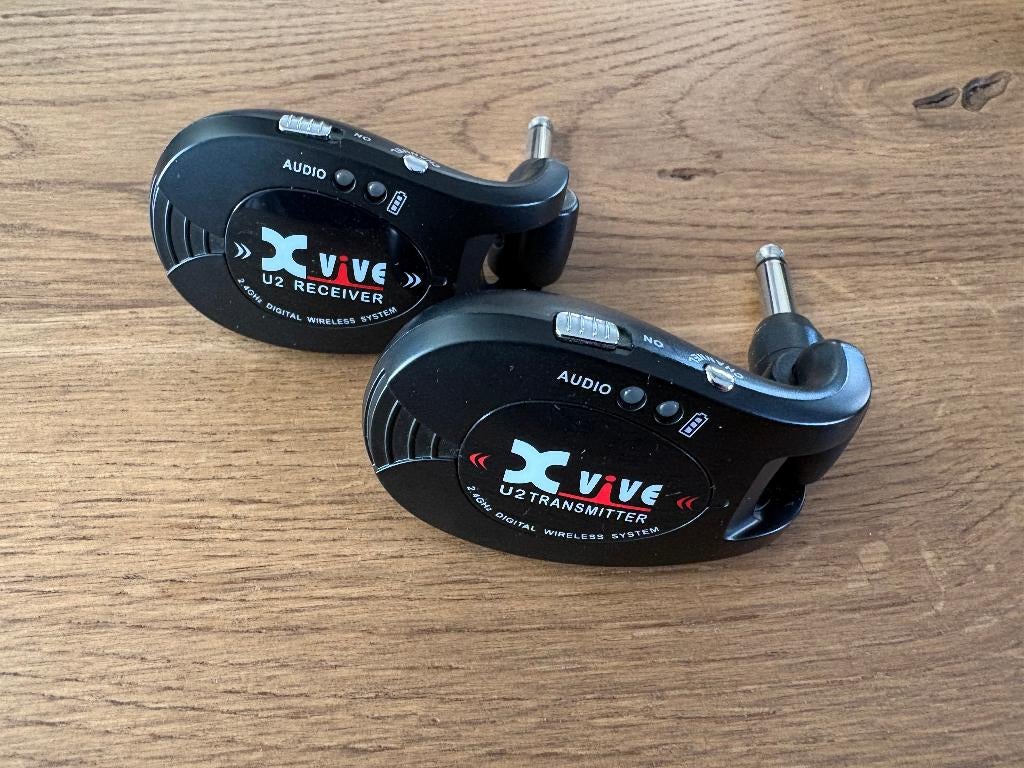 XVive U2 Black Draadloos Gitaar Systeem, Ophalen, Zo goed als nieuw, Audio