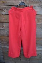 Broek koraal Elisabetti Franchi mt 46(IT) EU40 Vaste prijs A, Maat 38/40 (M), Elisabetta Franchi, Ophalen of Verzenden, Zo goed als nieuw