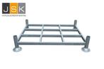 Enkele Mobilrack met buisrooster 1370x1000x310 mm hartafmeti, Doe-het-zelf en Verbouw, Kratten en Dozen, Doos, Ophalen of Verzenden