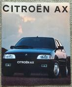 Folder Citroen AX uit 1991 in nette staat, Ophalen of Verzenden, Gelezen, Citroën