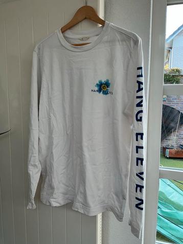 Witte Longsleeve van Hang Eleven, Maat L beschikbaar voor biedingen