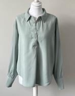 Lichtgroene blouse, maat M, merk MSCH Copenhagen, Kleding | Dames, Ophalen of Verzenden, Zo goed als nieuw