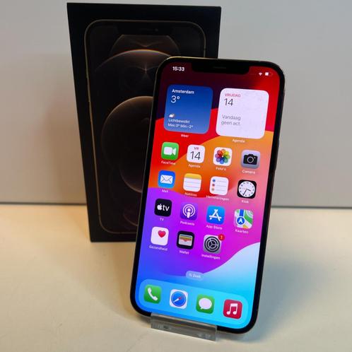Apple iPhone 12 Pro Max 256GB Goud | 85% | Nette Staat, Telecommunicatie, Mobiele telefoons | Apple iPhone, Zo goed als nieuw