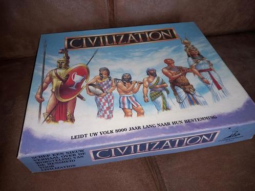 Civilization bordspel (zie adv voor info), Hobby en Vrije tijd, Gezelschapsspellen | Bordspellen, Gebruikt, Drie of vier spelers