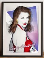 CINDY CRAWFORD Patrick nagel inspired Poster affiche, Verzenden, Nieuw, Poster