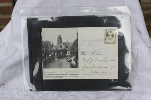 Rotterdamsche PhilatelistenVereeniging 1946 bombardement, Postzegels en Munten, Postzegels | Volle albums en Verzamelingen, Nederland