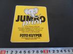 sticker fotografie foto kuyper glanerbrug jumpo print, Verzamelen, Ophalen, Zo goed als nieuw
