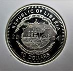 Liberia, 10 dollars, 2004, Verzenden, Overige landen, Zilver