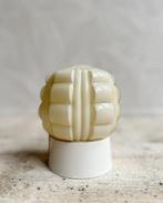 Vintage botergeel zachtgeel Thabur plafondlamp plafonniere, Huis en Inrichting, Lampen | Plafondlampen, -, -, Ophalen of Verzenden