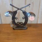 Metalen koe - hoefijzer - metal art - upcycling, Huis en Inrichting, Ophalen of Verzenden, A, A, A