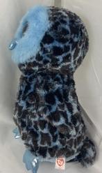 Ty Beanie Boo Yago uil 25cm glitterogen blauw pluche knuffel, Postbus 64461, Brunssum, Nederland, Verzenden, Overige typen, Kenduseditemsinfo@gmail.com
