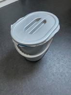 Zilverkleurige Luieremmer, Kunststof, Nieuw, Ophalen of Verzenden, Minder dan 10 liter