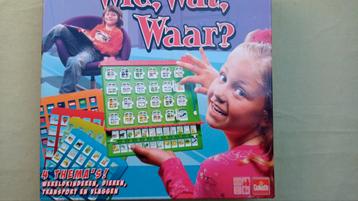 Wie, wat, waar? beschikbaar voor biedingen