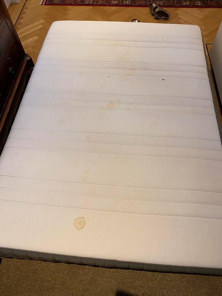 Matras Ikea Hovag 140 x 200, Huis en Inrichting, Slaapkamer | Matrassen en Bedbodems, Gebruikt, Matras, 140 cm, 200 cm, Tweepersoons