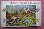 FAMILY PUZZLE XXL 4xPUZZLES  42- 80- 270- 550 Gr.St.  5.95eu, Ophalen of Verzenden, 500 t/m 1500 stukjes, Zo goed als nieuw, Legpuzzel