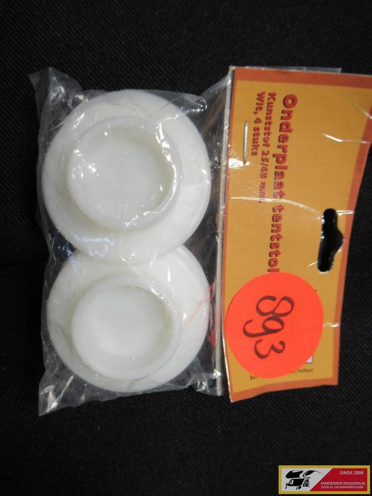 Te koop gebruikte caravan tentstokplaatjes nr893, Caravans en Kamperen, Caravan accessoires, Gebruikt, Ophalen of Verzenden