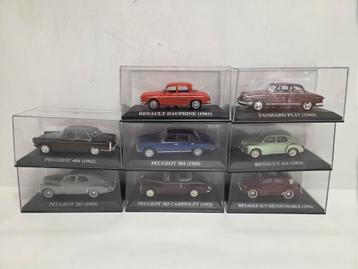 Atlas/Ixo/Altaya Peugeot,Renault,Panhard 1:43 beschikbaar voor biedingen