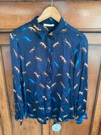 Sissy Boy blouse M - donkerblauw met panters - maat M, Maat 38/40 (M), Blauw, Sissy-Boy, Ophalen of Verzenden